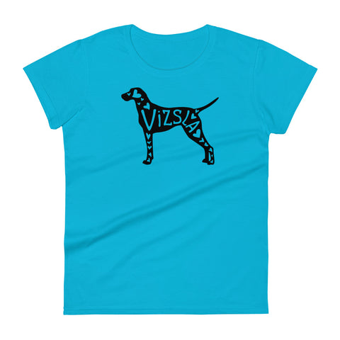 Vizsla | Silhouette | Women's Fashion Fit T-Shirt