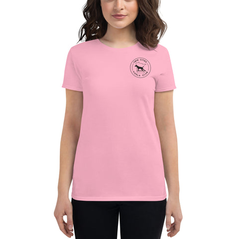 Twin Cities Vizsla Club | Women's Fashion Fit T-Shirt | Small Logo