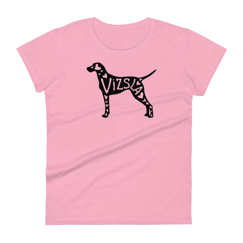 Vizsla | Silhouette | Women's Fashion Fit T-Shirt