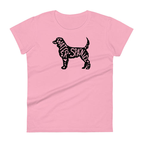 American Water Spaniel | Silhouette | Women's Fashion Fit T-Shirt