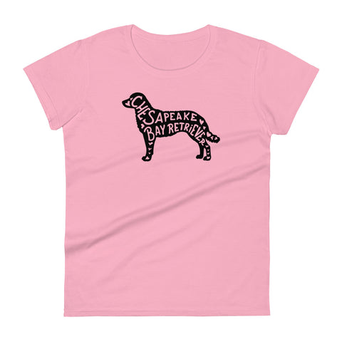 Chesapeake Bay Retriever | Silhouette | Women's Fashion Fit T-Shirt