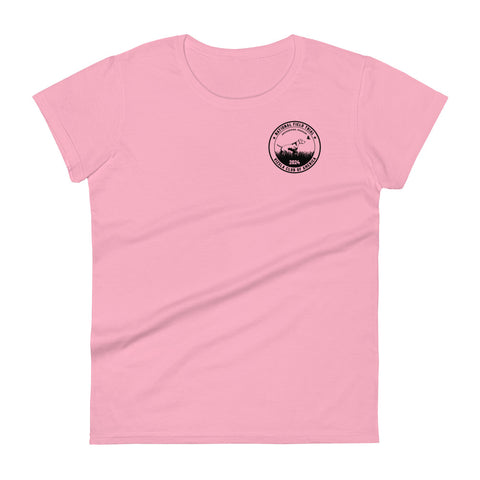 Vizsla Club of America | NFT 2024 | Women's Fashion Fit T-Shirt | Small Logo