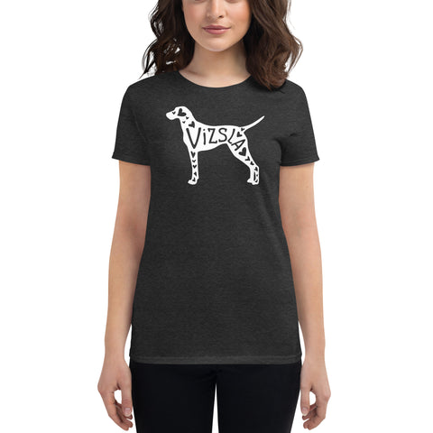 Vizsla | Silhouette | Women's Fashion Fit T-Shirt