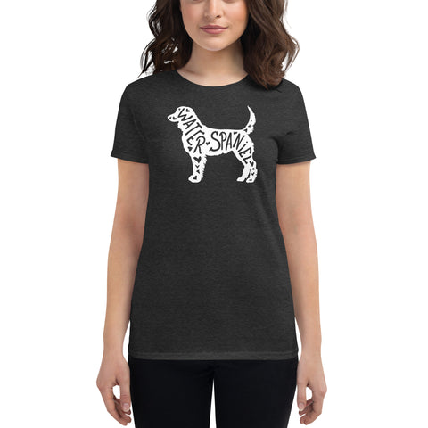 American Water Spaniel | Silhouette | Women's Fashion Fit T-Shirt