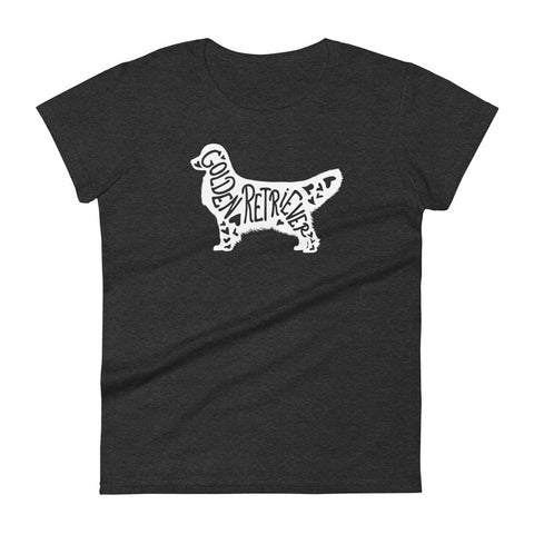 Golden Retriever [Show] | Silhouette | Women's Fashion Fit T-Shirt