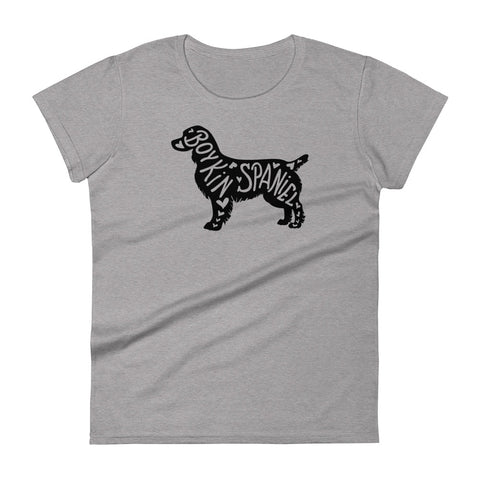 Boykin Spaniel | Silhouette | Women's Fashion Fit T-Shirt