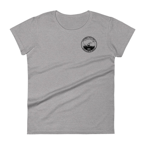 Vizsla Club of America | NFT 2024 | Women's Fashion Fit T-Shirt | Small Logo