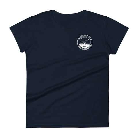 Vizsla Club of America | NFT 2024 | Women's Fashion Fit T-Shirt | Small Logo