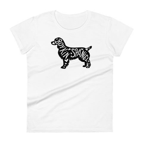 Boykin Spaniel | Silhouette | Women's Fashion Fit T-Shirt