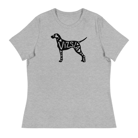 Vizsla | Silhouette | Women's Relaxed T-Shirt