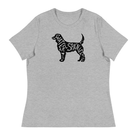 American Water Spaniel | Silhouette | Women's Relaxed T-Shirt