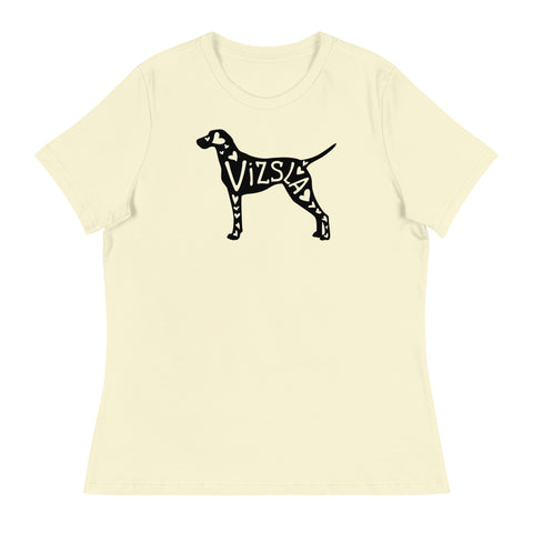 Vizsla | Silhouette | Women's Relaxed T-Shirt