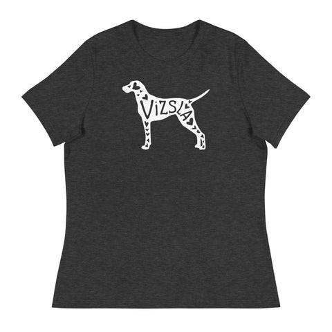 Vizsla | Silhouette | Women's Relaxed T-Shirt