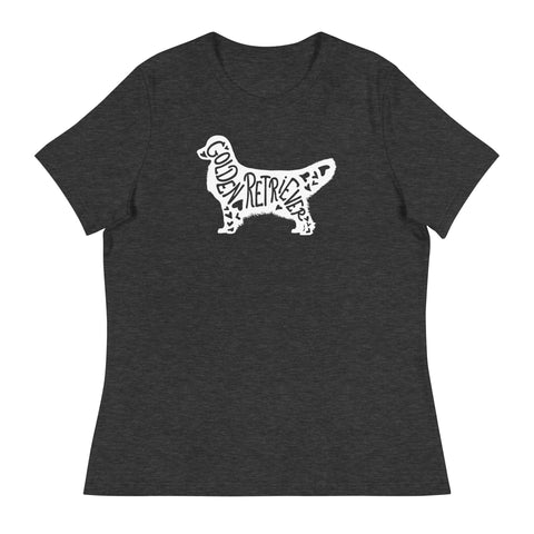 Golden Retriever [Show] | Silhouette | Women's Relaxed T-Shirt