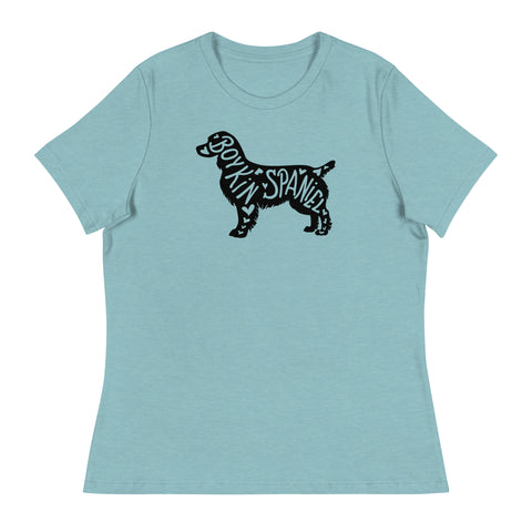 Boykin Spaniel | Silhouette | Women's Relaxed T-Shirt