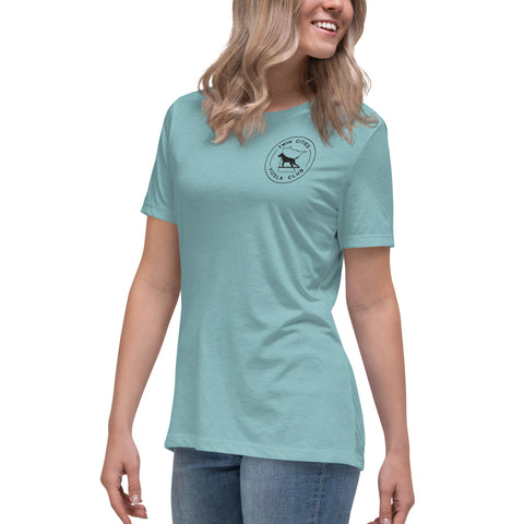 Twin Cities Vizsla Club | Women's Relaxed T-Shirt | Small Logo