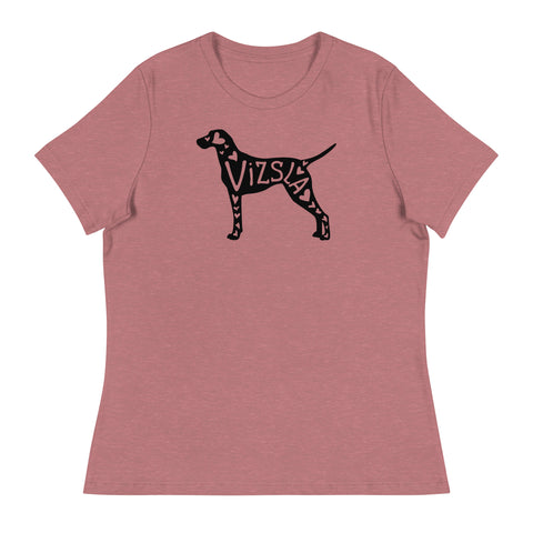 Vizsla | Silhouette | Women's Relaxed T-Shirt