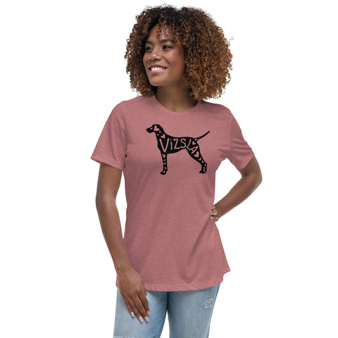 Vizsla | Silhouette | Women's Relaxed T-Shirt