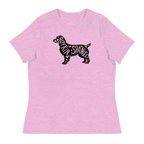 Boykin Spaniel | Silhouette | Women's Relaxed T-Shirt