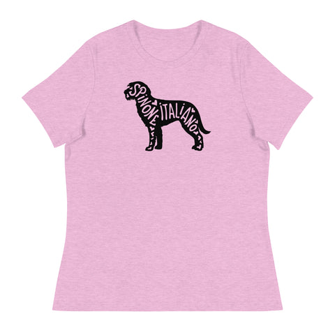 Spinone Italiano | Silhouette | Women's Relaxed T-Shirt