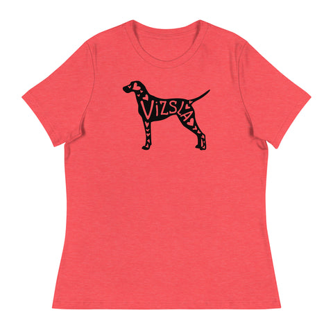 Vizsla | Silhouette | Women's Relaxed T-Shirt