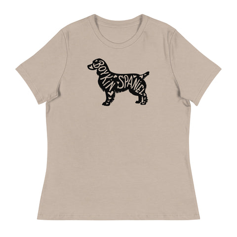 Boykin Spaniel | Silhouette | Women's Relaxed T-Shirt