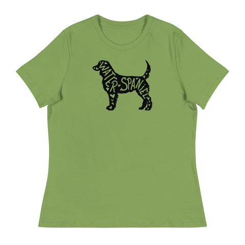 American Water Spaniel | Silhouette | Women's Relaxed T-Shirt