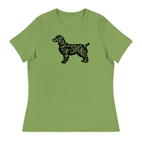 Boykin Spaniel | Silhouette | Women's Relaxed T-Shirt