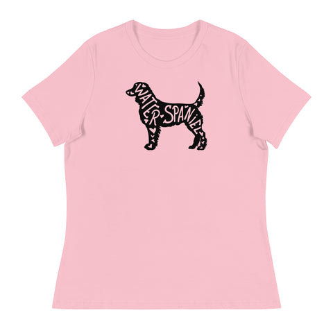 American Water Spaniel | Silhouette | Women's Relaxed T-Shirt