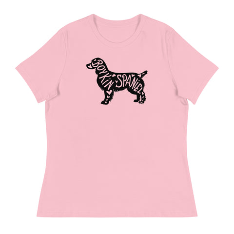 Boykin Spaniel | Silhouette | Women's Relaxed T-Shirt