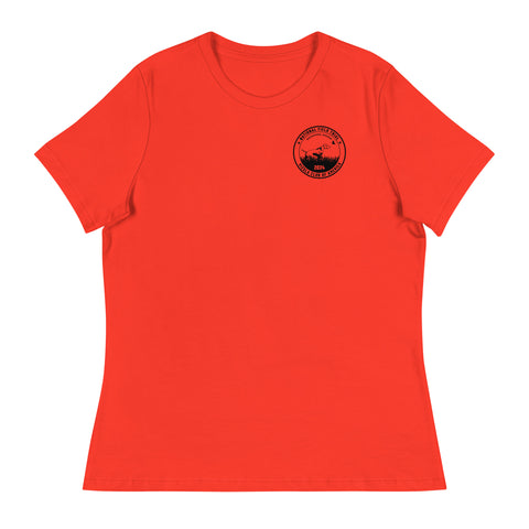 Vizsla Club of America | NFT 2024 | Women's Relaxed T-Shirt | Small Logo