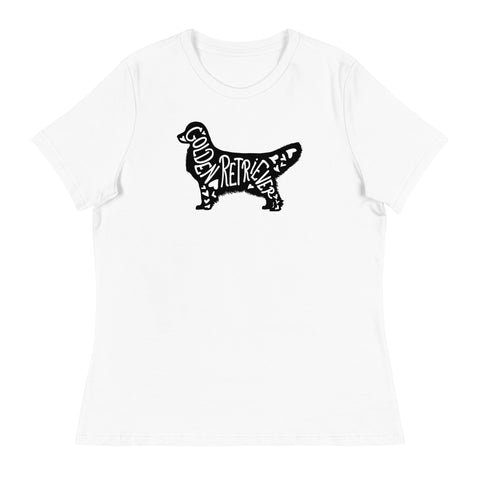 Golden Retriever [Show] | Silhouette | Women's Relaxed T-Shirt