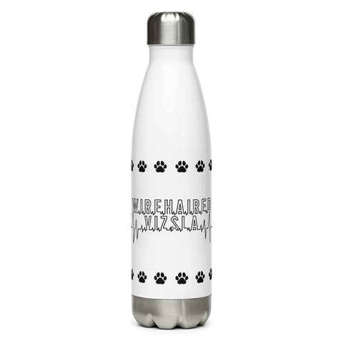 Wirehaired Vizsla | Heartbeat | 17 oz Stainless Steel Water Bottle