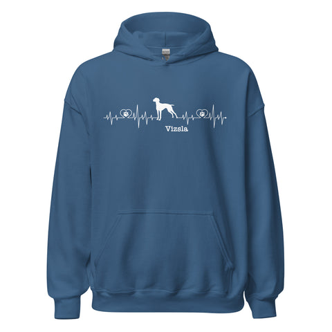 Vizsla | Heartbeat | Unisex Heavy Blend Hoodie